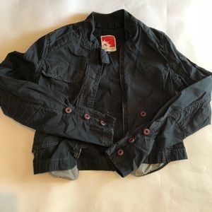 GSUS slim fit crop jacket